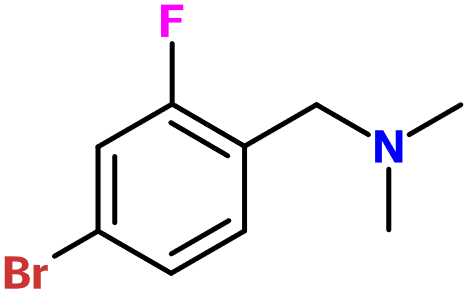 (image for) MC095231 1-(4-Bromo-2-fluorophenyl)-N,N-dimethylmethanamine